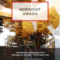 VORSICHT-UWAGA - plakat