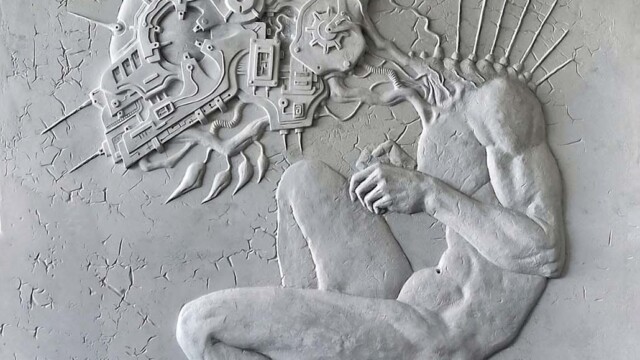 Michalina Jedwabna "CZŁOWIEK I MASZYNA - wzajemna zależność w świecie jutrzejszym. Koncepcja transhumanistyczna w rzeźbie"